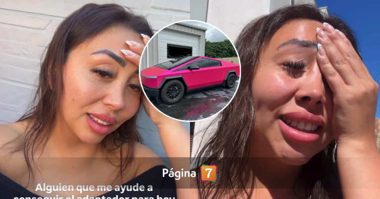 El detalle que no le permite a Naya Fácil usar su auto Tesla Cybertruck de 150 millones en Chile