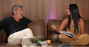 Pollo Valdivia y Pamela Díaz