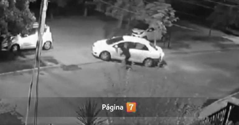 Registro mostró los minutos de terror que sufrió madre y sus hijos durante portonazo en Puente Alto