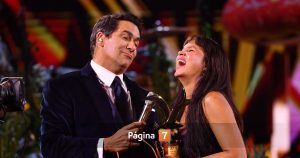 Rafael Araneda y particular percance en show de Bomba Estéreo en Viña: casi pasó desapercibido