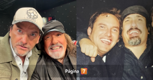 Daniel Fuenzalida y Miguel Negro Piñera