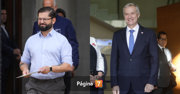 Gabriel Boric mostró 