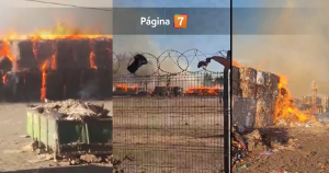 Incendio en planta de CMPC en Puente Alto obliga evacuación preventiva: se activó alerta SAE